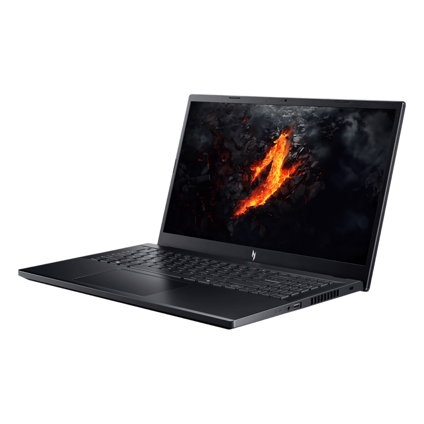 acer Nitro V15 AMD Ryzen 5 Gaming Laptop (16GB, 512GB SSD, Windows 11 Home, 6GB Graphics, 15.6 Inch 165 Hz Full HD IPS Display, NVIDIA GeForce RTX 3050, MS Office, Obsidian Black, 2.10 KG)