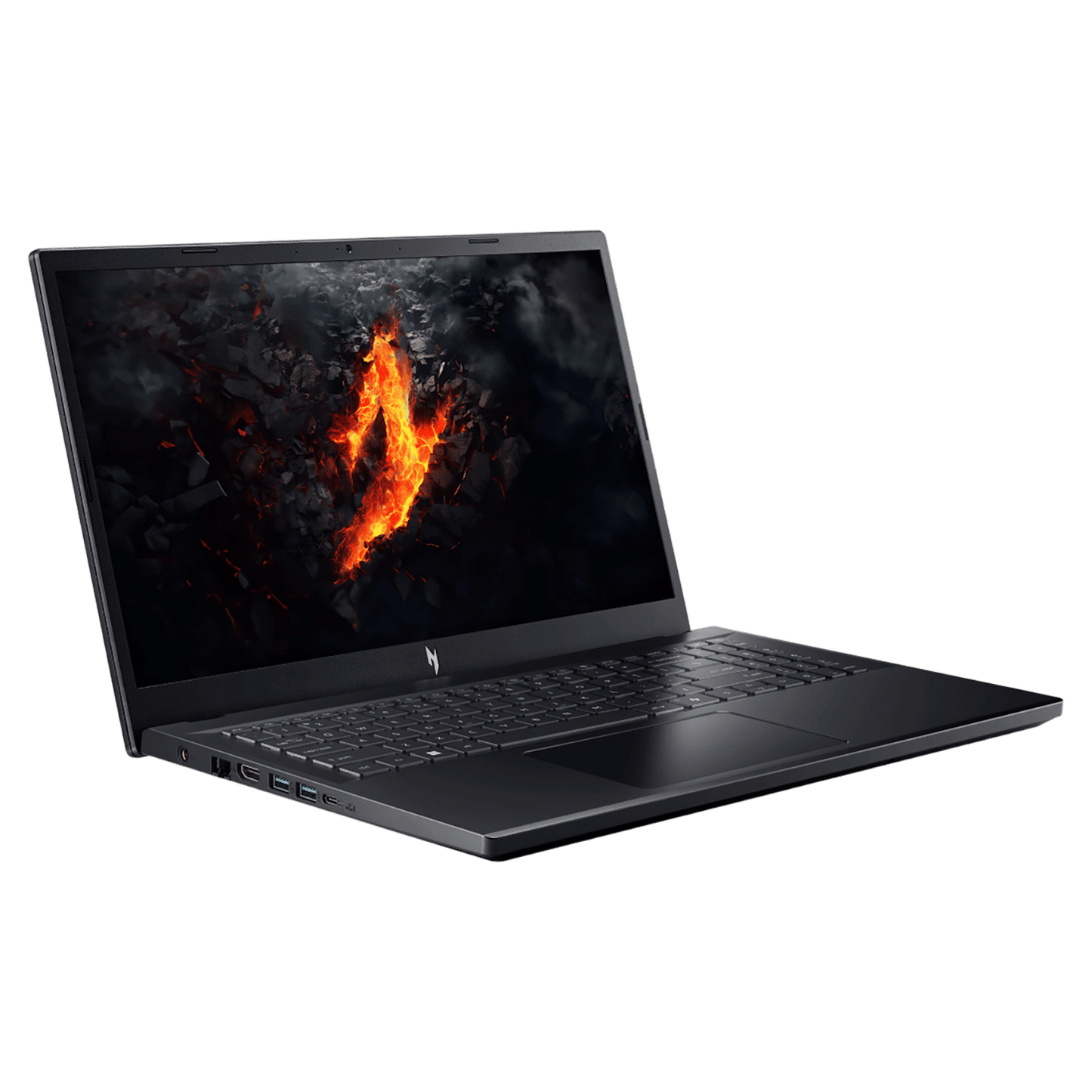 acer Nitro V15 AMD Ryzen 5 Gaming Laptop (16GB, 512GB SSD, Windows 11 Home, 6GB Graphics, 15.6 Inch 165 Hz Full HD IPS Display, NVIDIA GeForce RTX 3050, MS Office, Obsidian Black, 2.10 KG)