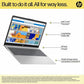 HP 15-hr1000TU Intel Core Ultra 5 Thin & Light Laptop (16GB, 512GB SSD, Windows 11 Home, 15.6 inch Full HD Display, Natural Silver, 1.65 KG)