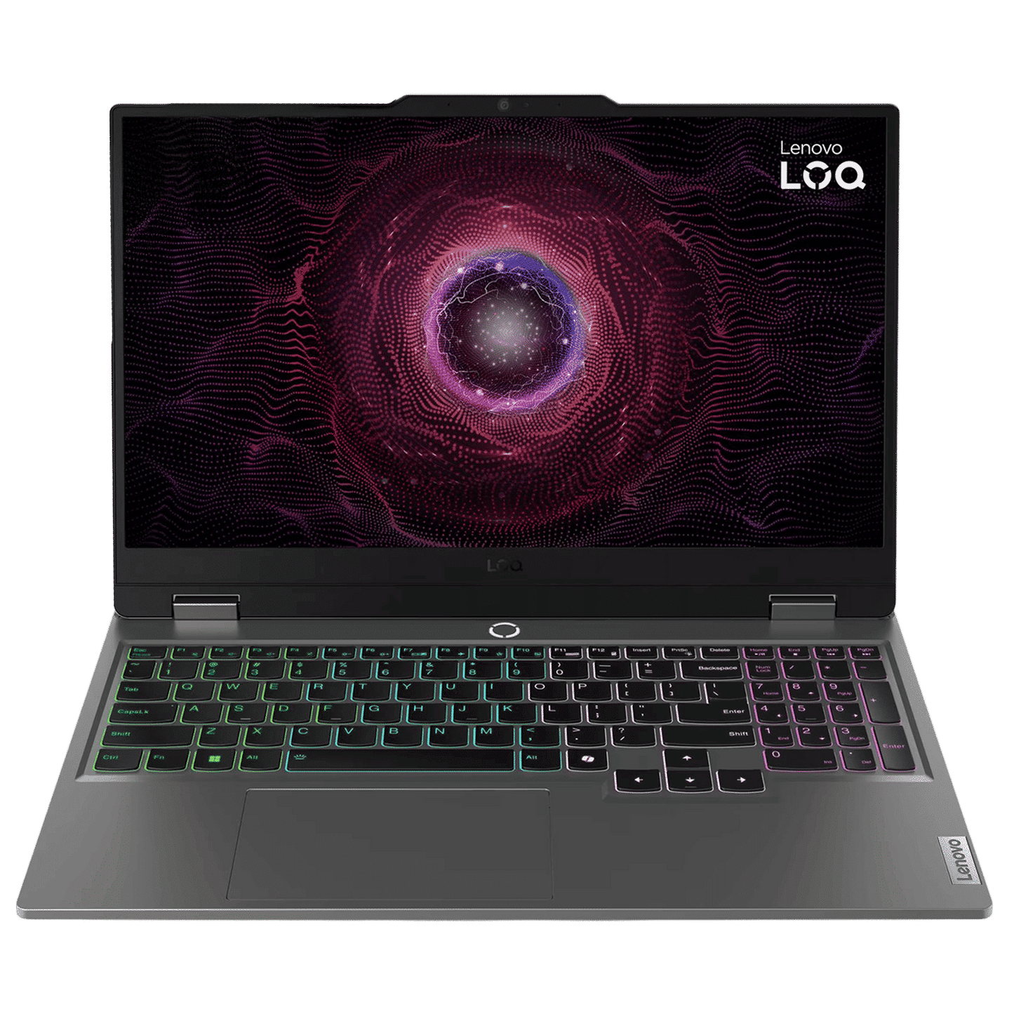 Lenovo LOQ 15ARP9 AMD Ryzen 5 Gaming Laptop (24GB, 512GB SSD, Windows 11 Home, 6GB Graphics, 15.6 inch 144 Hz Full HD IPS Display, NVIDIA GeForce RTX 3050, MS Office Home 2024, Luna Grey, 2.38 KG)