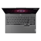 Lenovo LOQ 15ARP9 AMD Ryzen 5 Gaming Laptop (24GB, 512GB SSD, Windows 11 Home, 6GB Graphics, 15.6 inch 144 Hz Full HD IPS Display, NVIDIA GeForce RTX 3050, MS Office Home 2024, Luna Grey, 2.38 KG)