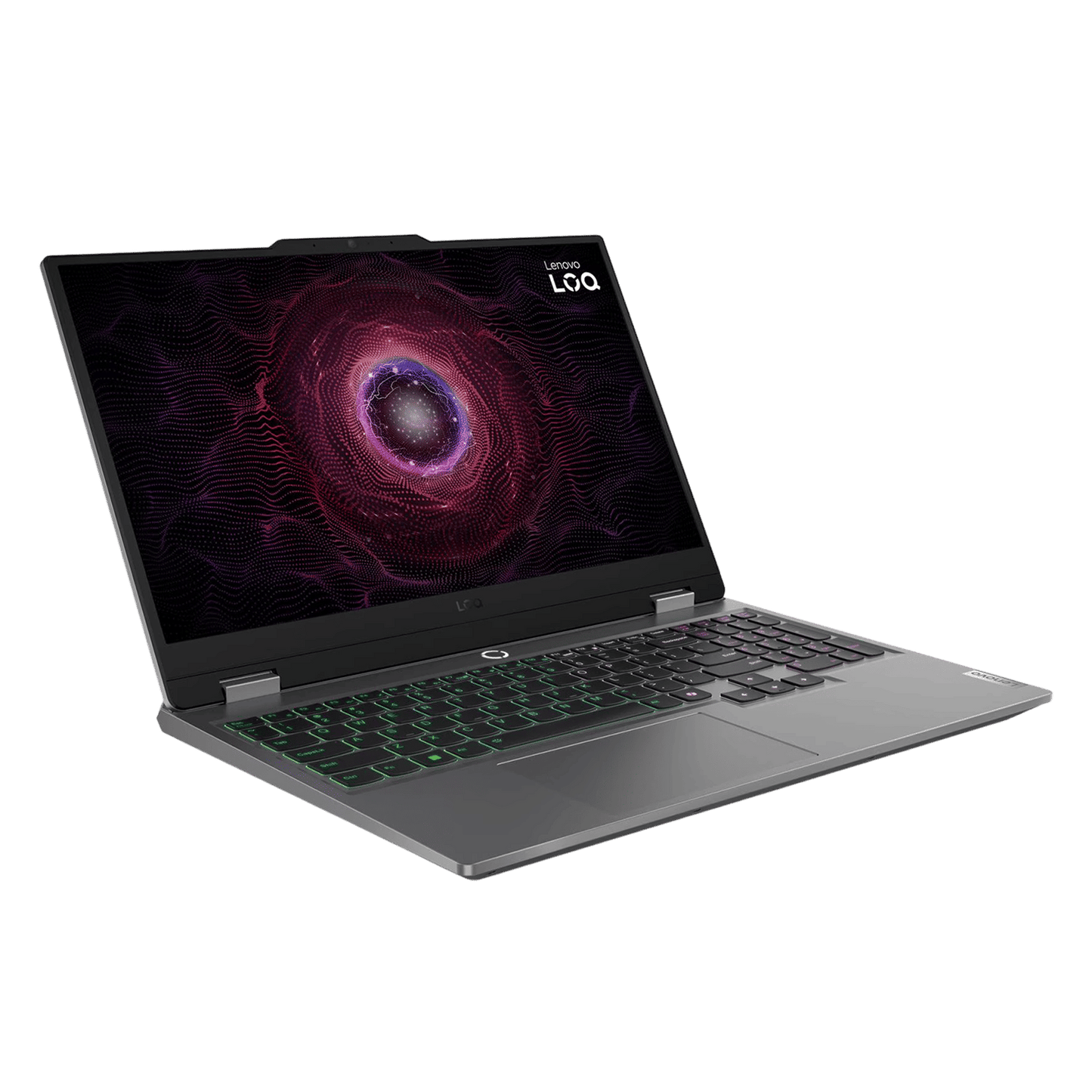 Lenovo LOQ 15ARP9 AMD Ryzen 7 Gaming Laptop (24GB, 512GB SSD, Windows 11 Home, 6GB Graphics, 15.6 inch 144 Hz Full HD IPS Display, NVIDIA GeForce RTX 4050, MS Office Home 2024, Luna Grey, 2.38 KG)