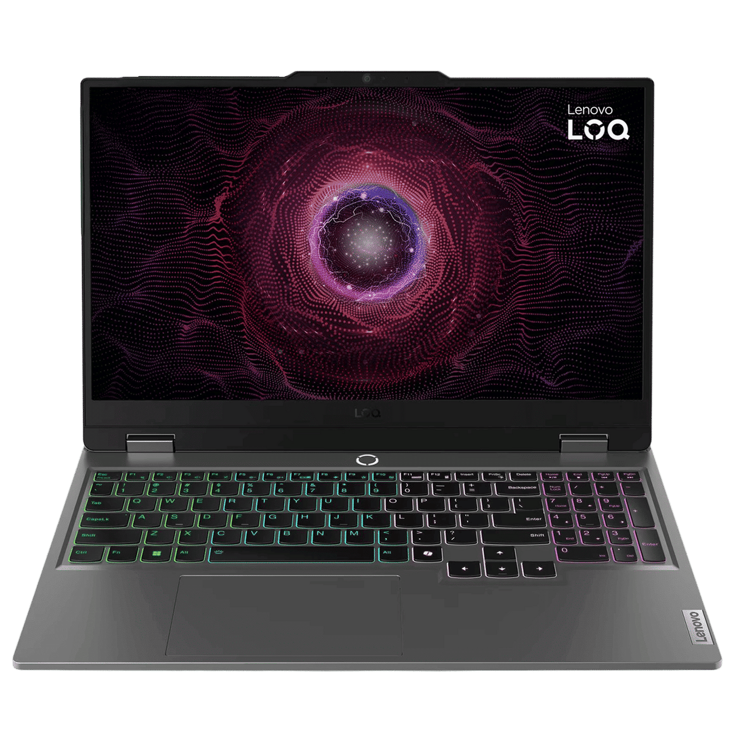 Lenovo LOQ 15ARP9 AMD Ryzen 5 Gaming Laptop (12GB, 512GB SSD, Windows 11 Home, 4GB Graphics, 15.6 inch 144 Hz Full HD IPS Display, NVIDIA GeForce RTX 3050A, MS Office Home 2024, Luna Grey, 2.38 KG)