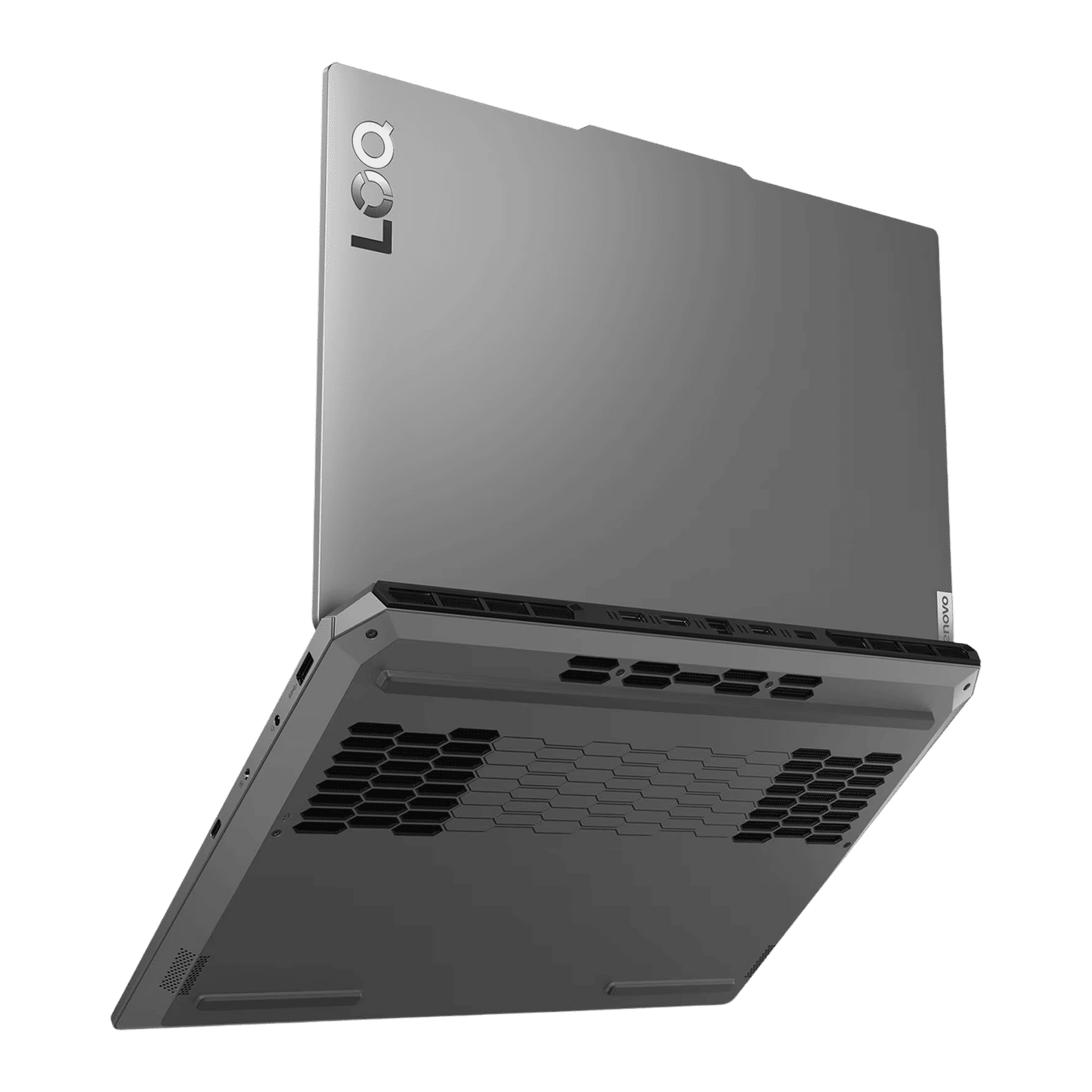 Lenovo LOQ 15ARP9 AMD Ryzen 5 Gaming Laptop (12GB, 512GB SSD, Windows 11 Home, 4GB Graphics, 15.6 inch 144 Hz Full HD IPS Display, NVIDIA GeForce RTX 3050A, MS Office Home 2024, Luna Grey, 2.38 KG)