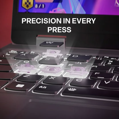 Lenovo LOQ 15ARP9 AMD Ryzen 5 Gaming Laptop (12GB, 512GB SSD, Windows 11 Home, 4GB Graphics, 15.6 inch 144 Hz Full HD IPS Display, NVIDIA GeForce RTX 3050A, MS Office Home 2024, Luna Grey, 2.38 KG)