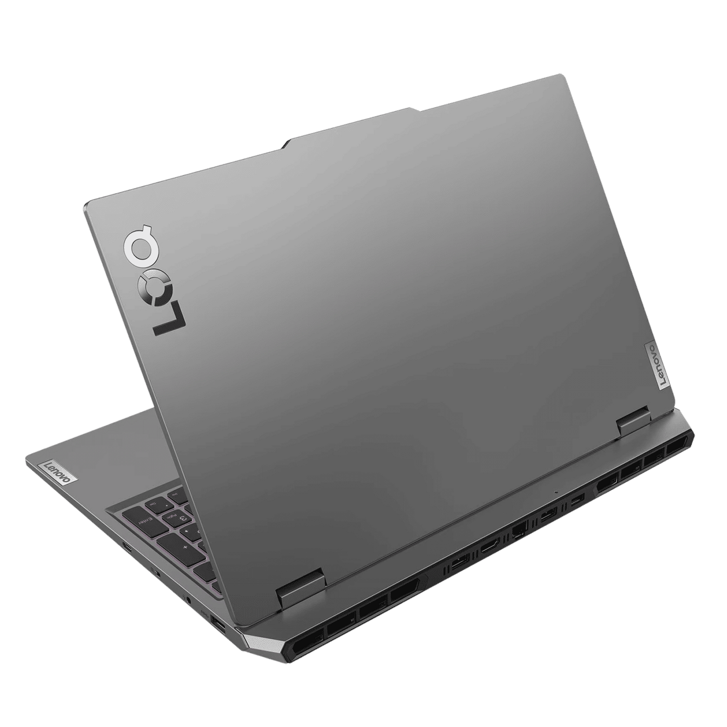 Lenovo LOQ 15ARP9 AMD Ryzen 5 Gaming Laptop (12GB, 512GB SSD, Windows 11 Home, 4GB Graphics, 15.6 inch 144 Hz Full HD IPS Display, NVIDIA GeForce RTX 3050A, MS Office Home 2024, Luna Grey, 2.38 KG)