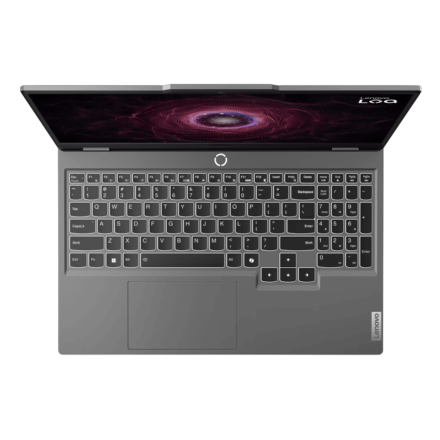 Lenovo LOQ 15ARP9 AMD Ryzen 5 Gaming Laptop (12GB, 512GB SSD, Windows 11 Home, 4GB Graphics, 15.6 inch 144 Hz Full HD IPS Display, NVIDIA GeForce RTX 3050A, MS Office Home 2024, Luna Grey, 2.38 KG)