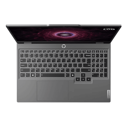 Lenovo LOQ 15ARP9 AMD Ryzen 5 Gaming Laptop (12GB, 512GB SSD, Windows 11 Home, 4GB Graphics, 15.6 inch 144 Hz Full HD IPS Display, NVIDIA GeForce RTX 3050A, MS Office Home 2024, Luna Grey, 2.38 KG)