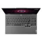 Lenovo LOQ 15ARP9 AMD Ryzen 7 Gaming Laptop (24GB, 512GB SSD, Windows 11 Home, 4GB Graphics, 15.6 inch 144 Hz Full HD IPS Display, NVIDIA GeForce RTX 3050A, MS Office Home 2024, Luna Grey, 2.38 KG)
