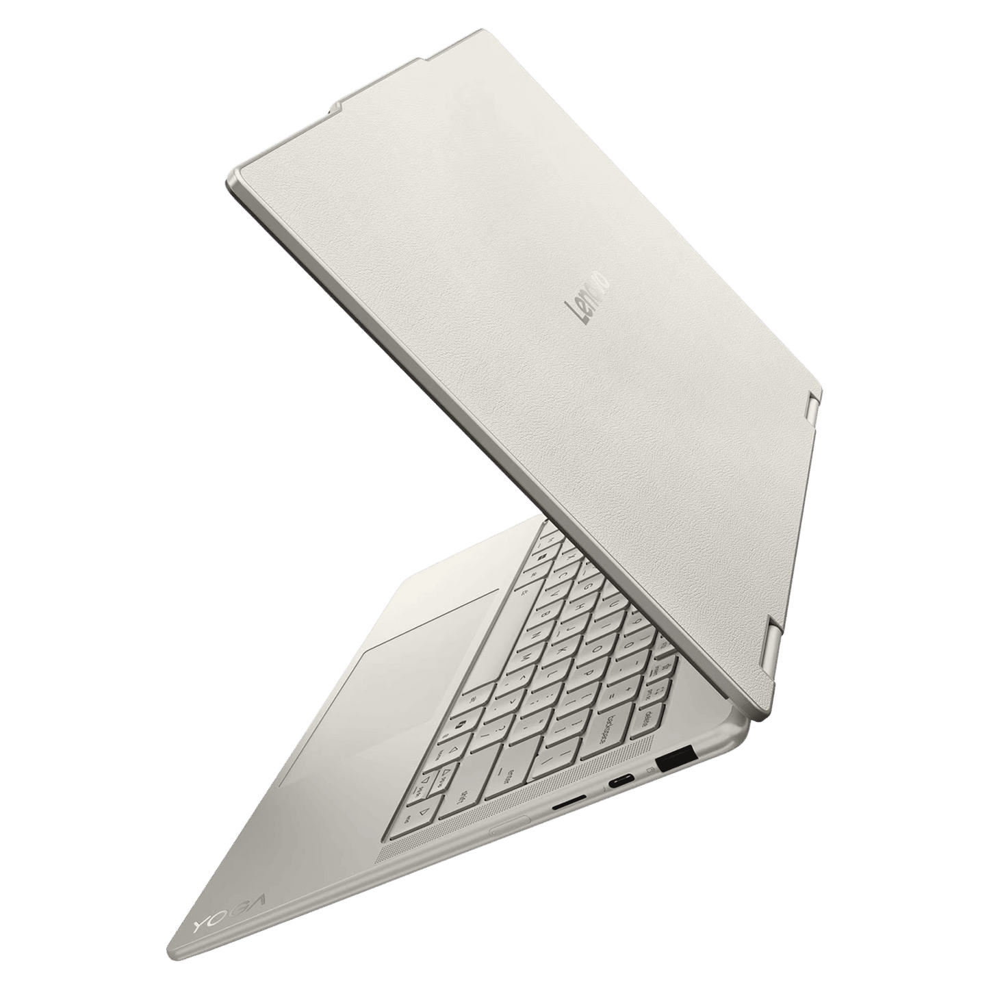 Lenovo Yoga 7 14ILL10 Intel Core Ultra 5 Touchscreen 2-in-1 Laptop (16GB, 1TB SSD, Windows 11 Home, 14 inch WUXGA OLED Display, MS Office 2024, Seashell, 1.38 KG)