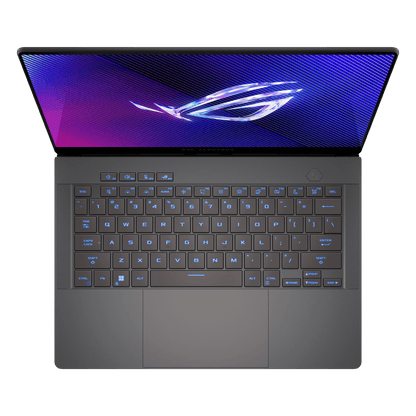ASUS Zephyrus G14 GA403UM-QS007WS AMD Ryzen 9 Gaming Laptop (16GB, 1TB SSD, Windows 11 Home, 8GB Graphics, 14 inch 120 Hz OLED WQXGA+ Display, NVIDIA GeForce RTX 5060, MS Office Home 2024, Eclipse Gray, 1.5 KG)