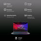 ASUS ROG Strix G16 G615LM-S5128WS Intel Core Ultra 9 Gaming Laptop (16GB, 1TB SSD, Windows 11 Home, 8GB Graphics, 16 inch 240 Hz 2.5K WQXGA IPS Display, NVIDIA GeForce RTX 5060, MS Office Home 2024, Eclipse Gray, 2.65 KG)