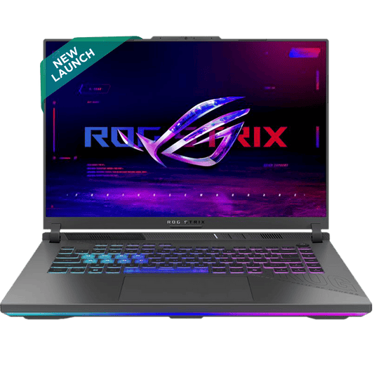 ASUS ROG Strix G16 G614PR-RV032WS AMD Ryzen 9 Gaming Laptop (16GB, 1TB SSD, Windows 11 Home, 12GB Graphics, 16 inch 165 Hz Full HD+ WUXGA IPS Display, NVIDIA GeForce RTX 5070 Ti, MS Office Home 2024, Eclipse Gray, 2.50 KG)