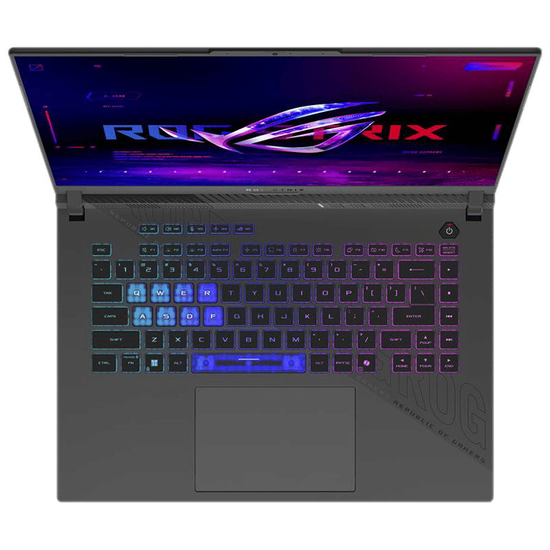 ASUS ROG Strix G16 G614PR-RV032WS AMD Ryzen 9 Gaming Laptop (16GB, 1TB SSD, Windows 11 Home, 12GB Graphics, 16 inch 165 Hz Full HD+ WUXGA IPS Display, NVIDIA GeForce RTX 5070 Ti, MS Office Home 2024, Eclipse Gray, 2.50 KG)