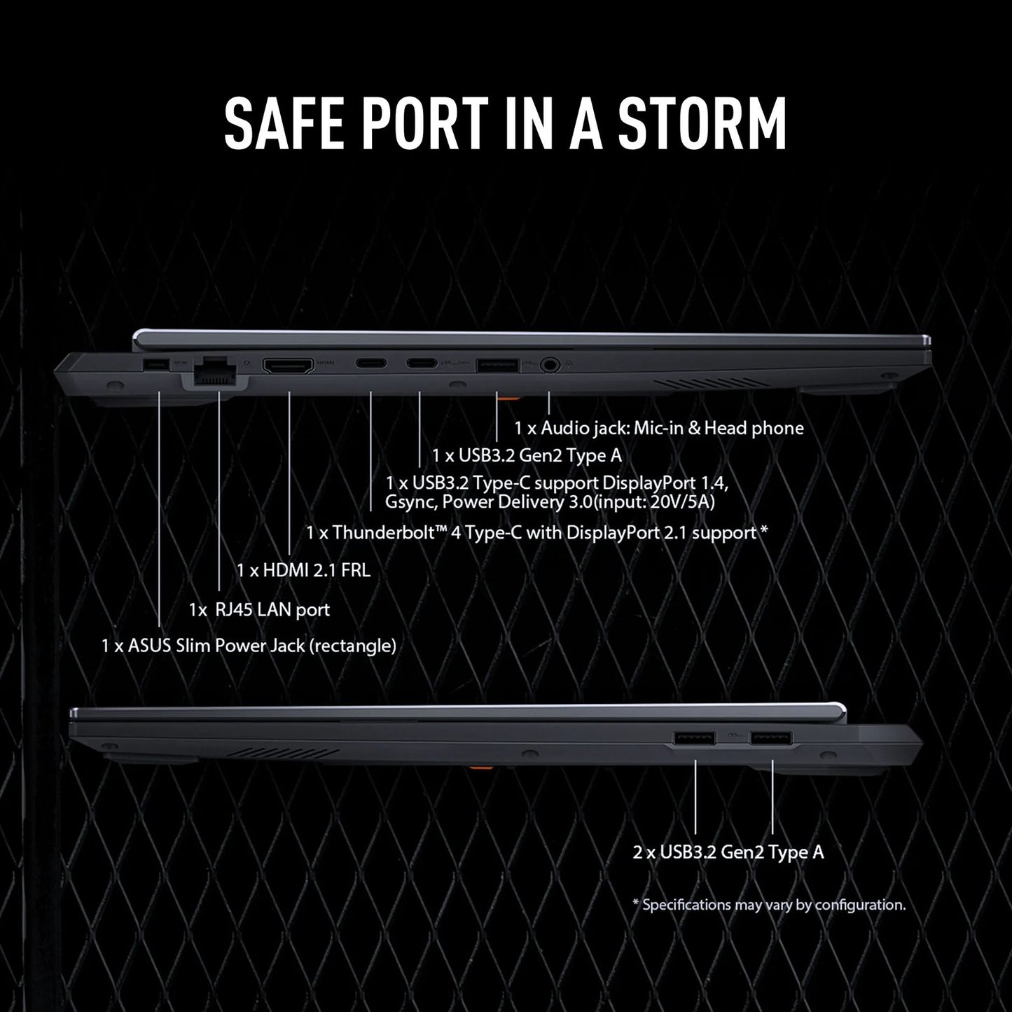 ASUS TUF F16 FX608JH-RV057WS Intel Core i5 13th Gen Gaming Laptop (16GB, 1TB SSD, Windows 11 Home, 8GB Graphics, 16 inch 165 Hz FHD+ WUXGA Display, NVIDIA GeForce RTX 5050, MS Office Home 2024, Jaeger Gray, 2.20 KG)