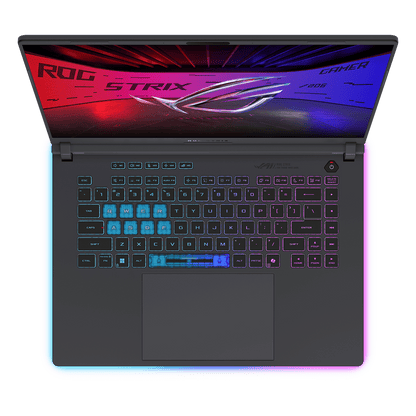 ASUS ROG Strix G16 G615LP-S5022WS Intel Core Ultra 9 Gaming Laptop (32GB, 1TB SSD, Windows 11 Home, 8GB Graphics, 16 inch 240 Hz 2.5K WQXGA IPS Display, NVIDIA GeForce RTX 5070, MS Office Home 2024, Eclipse Gray, 2.65 KG)