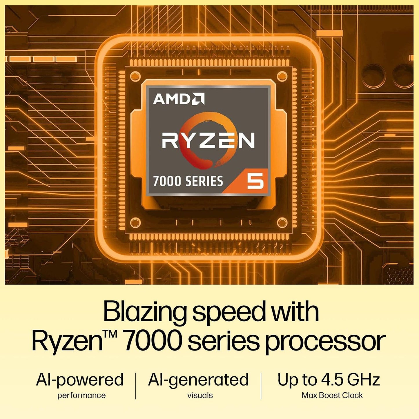 HP 15-fc0389AU AMD Ryzen 5 Thin & Light Laptop (16GB, 512GB SSD, Windows 11 Home, 15.6 inch Full HD Display, Natural Silver, 1.59 KG)