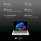 HP OmniBook 5 14-he0014QU Qualcomm Snapdragon X Thin & Light Laptop (16GB, 512GB SSD, Windows 11 Home, 14 inch 2K OLED Display, MS Office Home 2024, Glacier Silver, 1.35 KG)