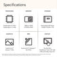 Microsoft Surface 7th Edition Snapdragon X Plus Touchscreen Ultra Thin Laptop (16GB, 512GB SSD, Windows 11 Home, 13.8 inch LCD Display, Platinum, 1.34 KG)