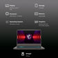 MSI Thin A15 B7UC-610IN AMD Ryzen 7 Gaming Laptop (16GB, 1TB SSD, Windows 11 Home, 4GB Graphics, 15.6 inch 144 Hz Full HD Display, NVIDIA GeForce RTX 3050, MS Office Home 2021, Cosmos Gray, 1.86 KG)