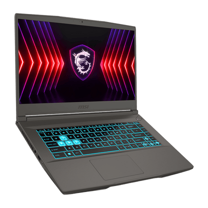MSI Thin A15 B7UC-611IN AMD Ryzen 5 Gaming Laptop (16GB, 1TB SSD, Windows 11 Home, 4GB Graphics, 15.6 inch 144 Hz Full HD Display, NVIDIA GeForce RTX 3050, MS Office Home 2021, Cosmos Gray, 1.86 KG)