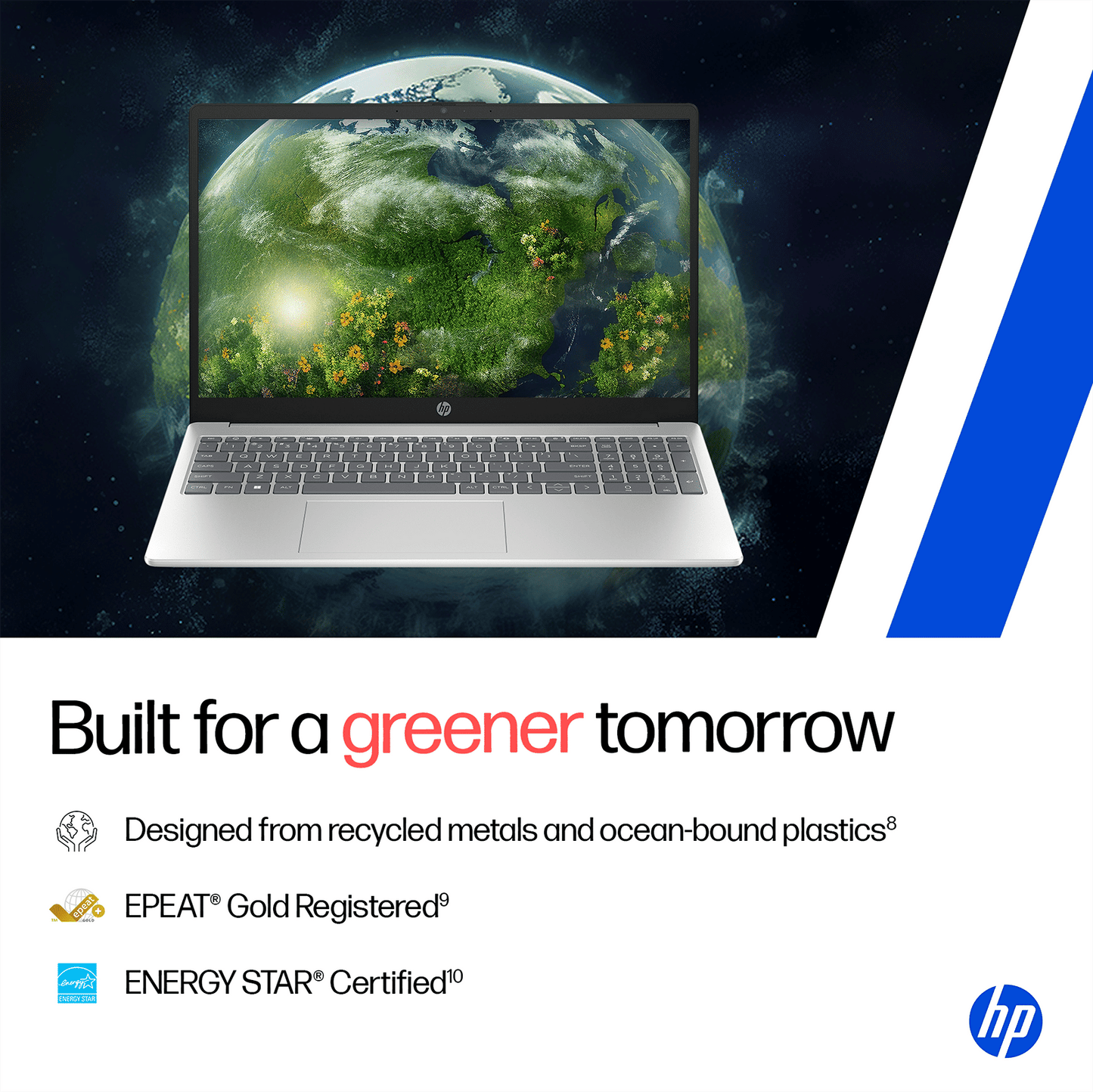 HP 15-fd0664TU Intel Core 5 Thin & Light Laptop (16GB, 512GB SSD, Windows 11 Home, 15.6 inch Full HD Display, MS Office Home 2024, Natural Silver, 1.59 KG)
