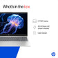 HP 15-fd0664TU Intel Core 5 Thin & Light Laptop (16GB, 512GB SSD, Windows 11 Home, 15.6 inch Full HD Display, MS Office Home 2024, Natural Silver, 1.59 KG)