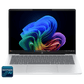 HP OmniBook 5 14-he0015QU Qualcomm Snapdragon X Thing & Light Laptop (16GB, 1TB SSD, Windows 11 Home, 14 inch 2K OLED Display, MS Office Home 2024, Glacier Silver, 1.35 KG)