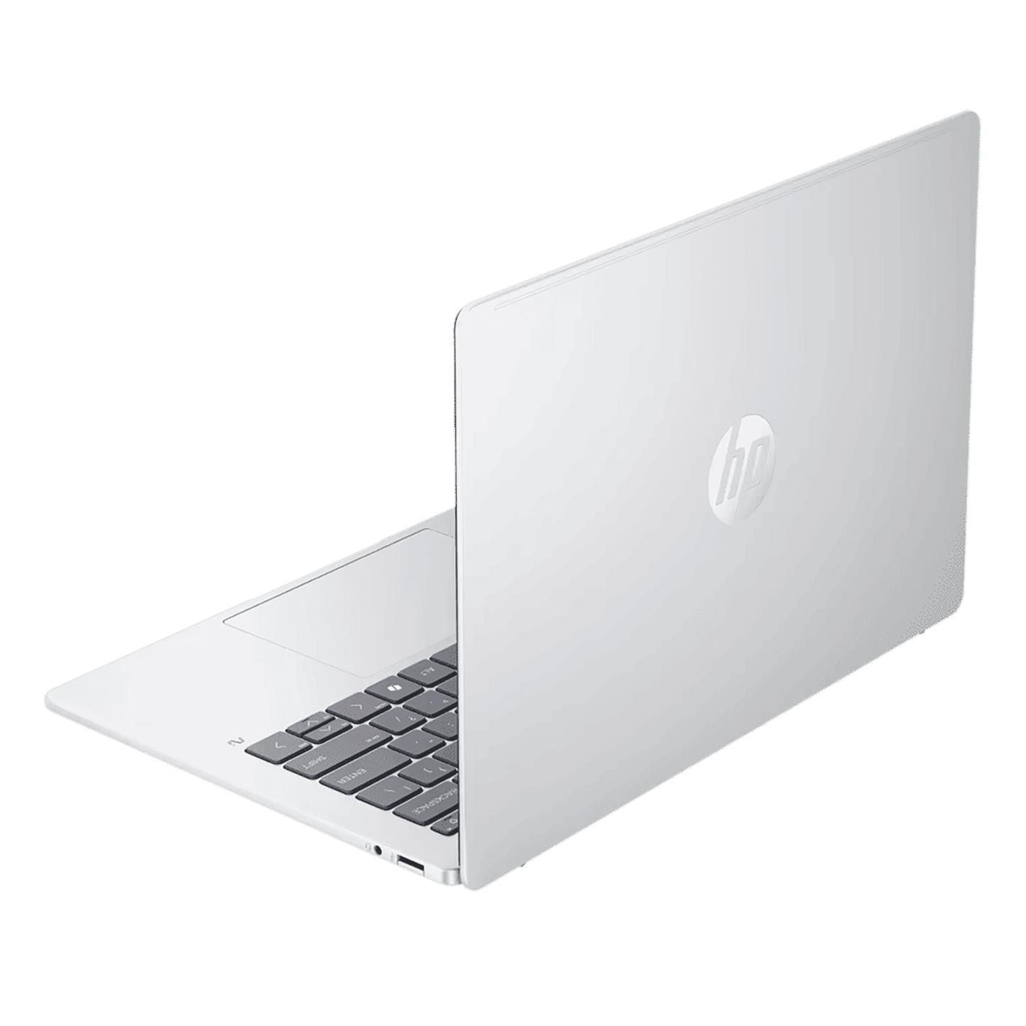 HP OmniBook 5 14-he0015QU Qualcomm Snapdragon X Thing & Light Laptop (16GB, 1TB SSD, Windows 11 Home, 14 inch 2K OLED Display, MS Office Home 2024, Glacier Silver, 1.35 KG)