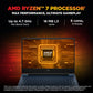 HP Victus 15-fb3125AX AMD Ryzen 7 Gaming Laptop (16GB, 512GB SSD, Windows 11 Home, 15.6 inch 144 Hz Full HD IPS Display, NVIDIA GeForce RTX 3050, Performance Blue, 2.29 KG)