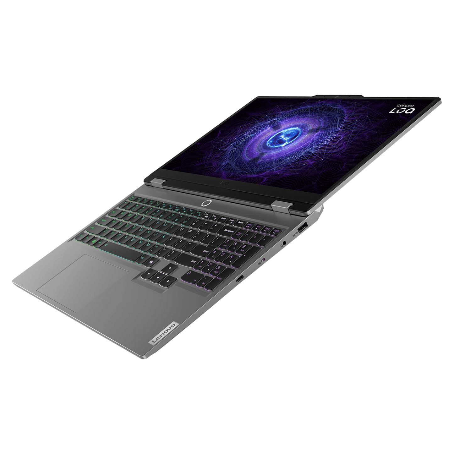 Lenovo LOQ 15IRX9 Intel Core i5 13th Generation Gaming Laptop (16GB, 512GB SSD, Windows 11 Home, 6GB Graphics, 15.6 Inch 144 Hz Full HD IPS Display , NVIDIA GeForce RTX 3050, MS Office Home 2024, Luna Grey, 2.38 KG