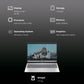 HP Pavilion 16-af0069TU Intel Core Ultra 5 Thin & Light Laptop (16GB, 1TB SSD, Windows 11 Home, 16 inch 2K IPS Display, Natural Silver, 1.77 KG)