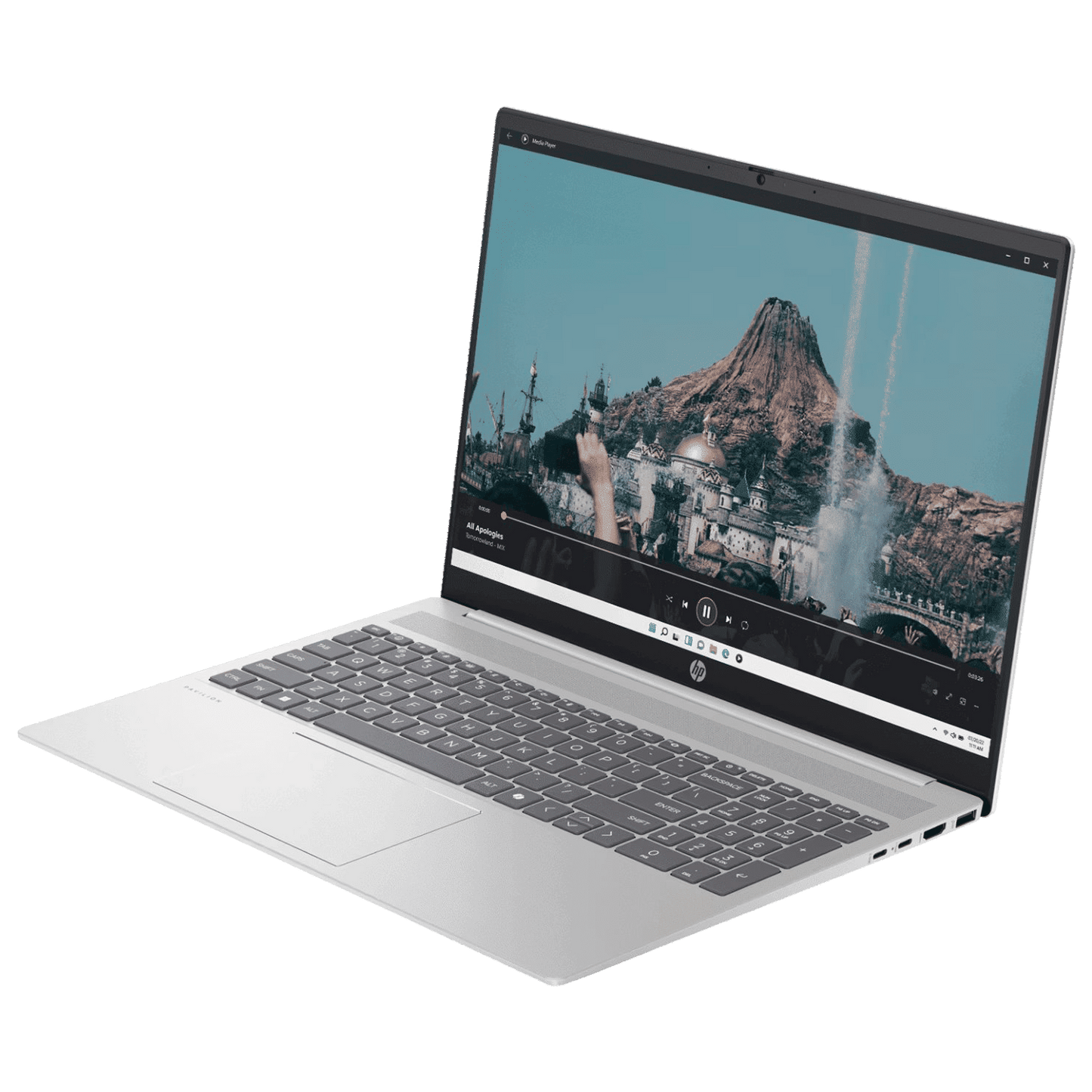 HP Pavilion 16-af0069TU Intel Core Ultra 5 Thin & Light Laptop (16GB, 1TB SSD, Windows 11 Home, 16 inch 2K IPS Display, Natural Silver, 1.77 KG)