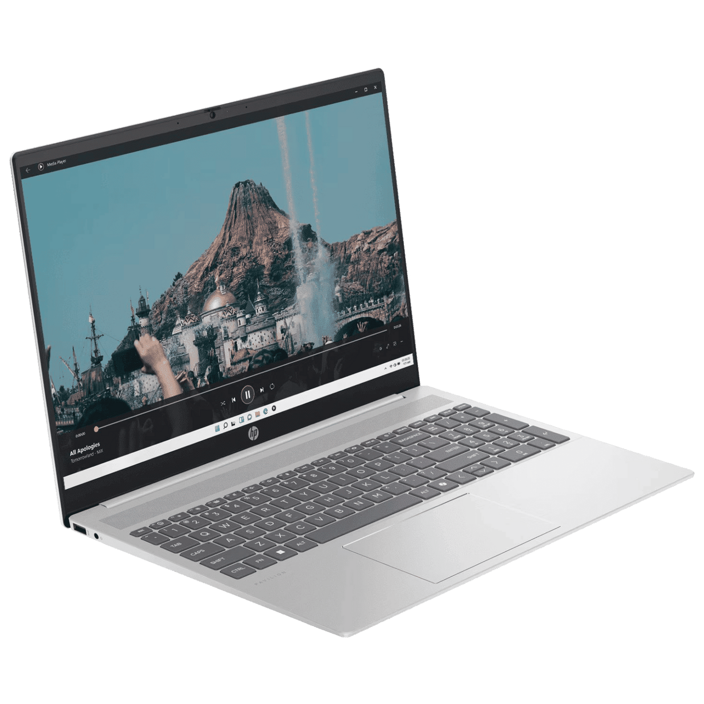 HP Pavilion 16-af0069TU Intel Core Ultra 5 Thin & Light Laptop (16GB, 1TB SSD, Windows 11 Home, 16 inch 2K IPS Display, Natural Silver, 1.77 KG)