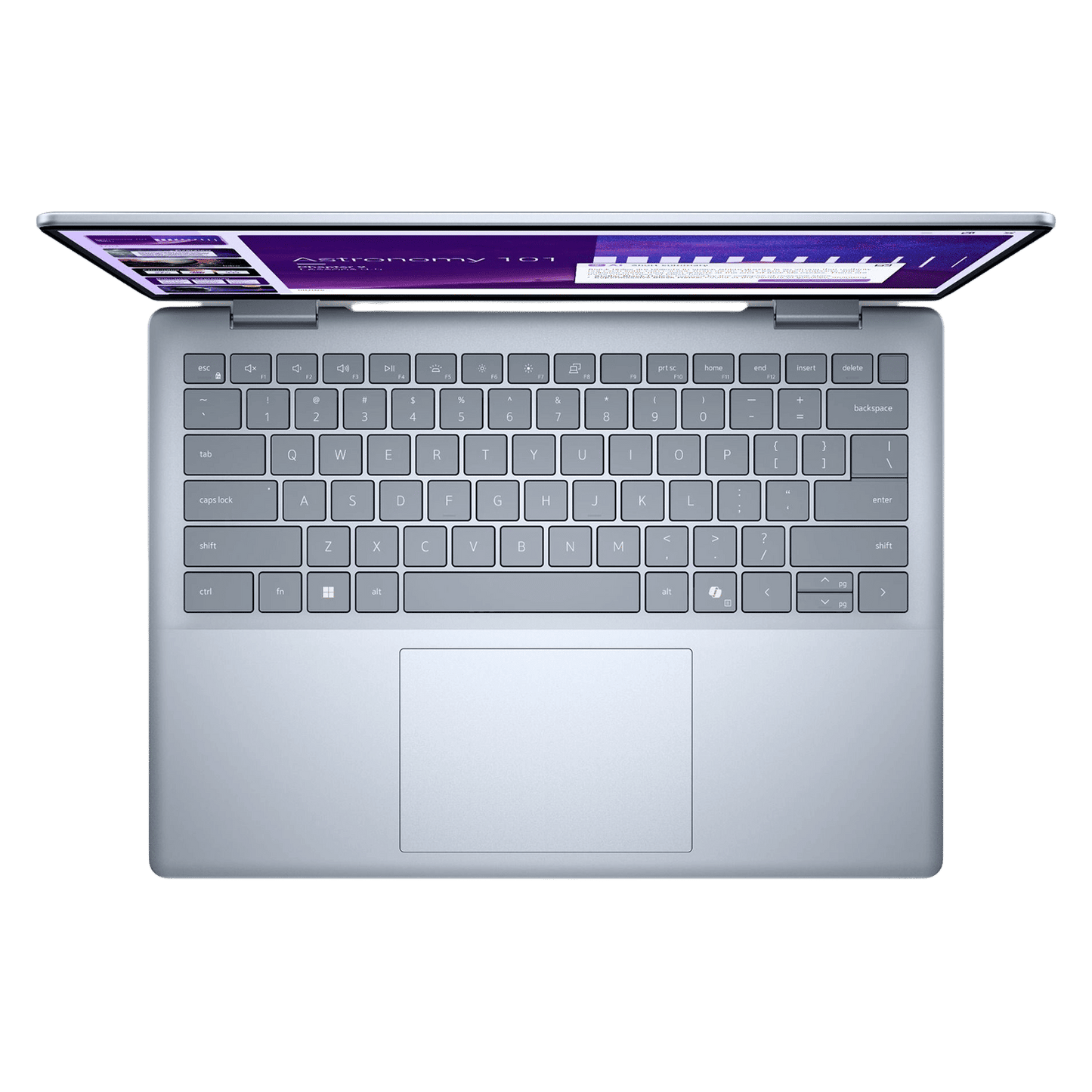 Dell 14 Plus Intel Core Ultra 7 Touchscreen 2-in-1 Laptop (16GB, 1TB SSD, Windows 11 Home, 14 inch FHD+ WVA Display, MS Office Home 2024, Ice Blue, 1.61 KG)