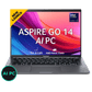 Acer Aspire Go 14 Intel Core Ultra 5 Thin & Light Laptop (16GB, 512GB SSD, Windows 11 Home, 14 inch WUXGA IPS Display, MS Office, Steel Gray, 1.5 KG)