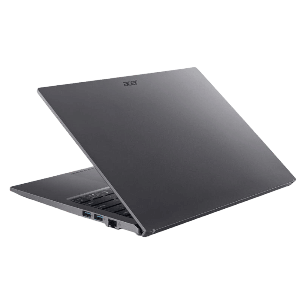Acer Aspire Go 14 Intel Core Ultra 5 Thin & Light Laptop (16GB, 512GB SSD, Windows 11 Home, 14 inch WUXGA IPS Display, MS Office, Steel Gray, 1.5 KG)