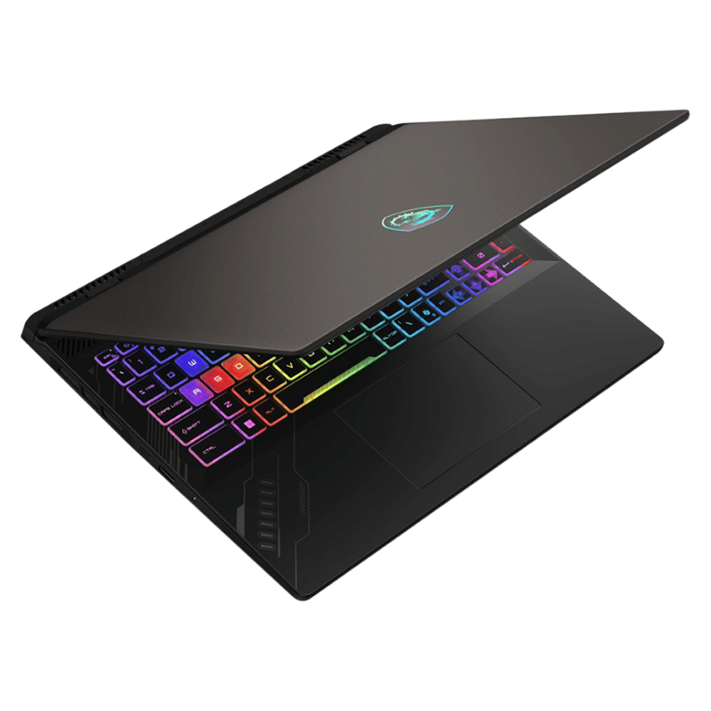 MSI Crosshair A16 HX D8WGKG-046IN AMD Ryzen 9 Gaming Laptop (16GB, 1TB SSD, Windows 11 Home, 8GB Graphics, 16 inch 240 Hz QHD+ Display, NVIDIA GeForce RTX 5070, MS Office Home 2024, Cosmos Gray, 2.5 KG)