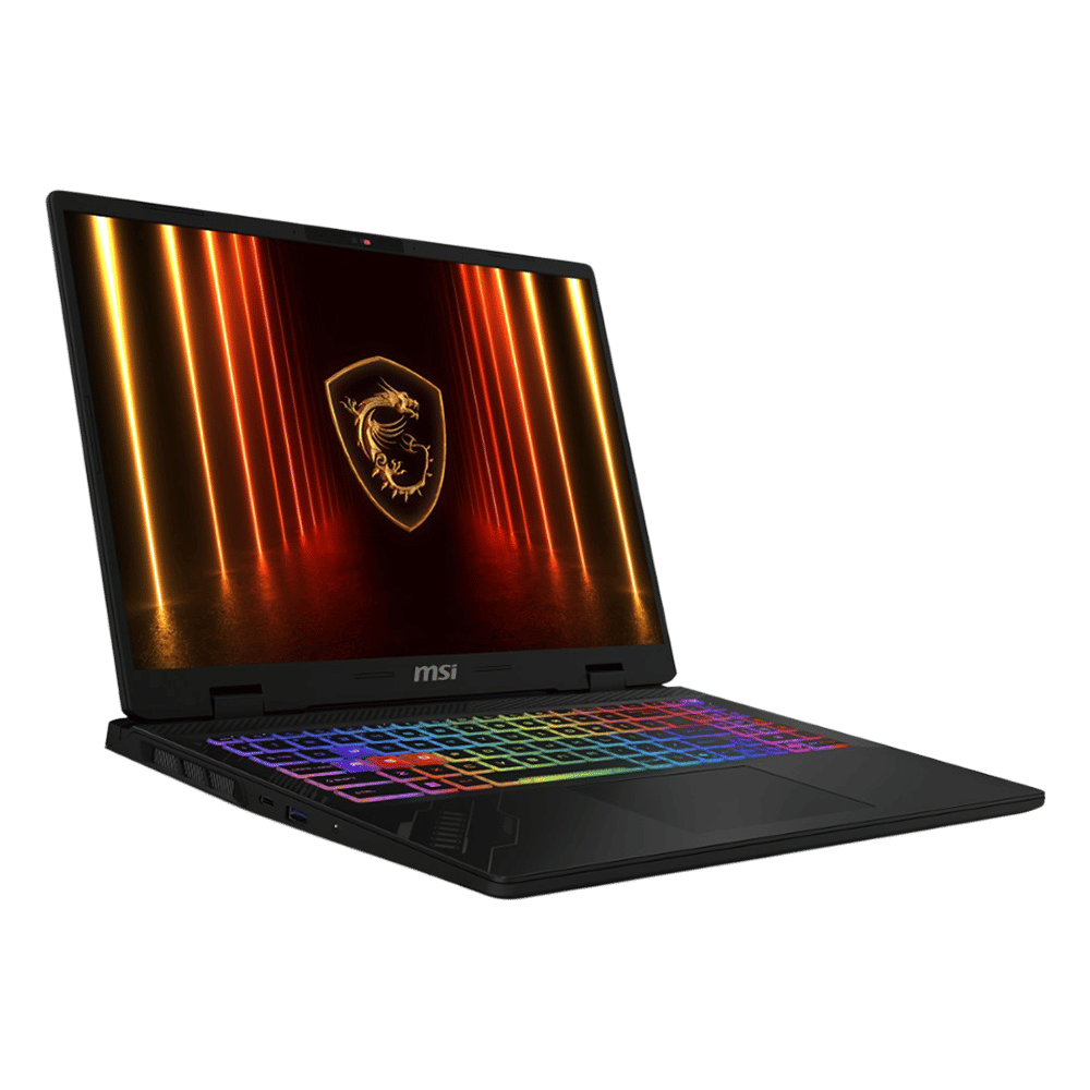 MSI Crosshair A16 HX D8WGKG-046IN AMD Ryzen 9 Gaming Laptop (16GB, 1TB SSD, Windows 11 Home, 8GB Graphics, 16 inch 240 Hz QHD+ Display, NVIDIA GeForce RTX 5070, MS Office Home 2024, Cosmos Gray, 2.5 KG)