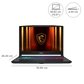 MSI Katana 15 HX B14WFK-641IN Intel Core i5 14th Gen Gaming Laptop (16GB, 1TB SSD, Windows 11 Home, 8GB Graphics, 15.6 inch 144 Hz Full HD Display, NVIDIA GeForce RTX 5060, MS Office Home 2024, Black, 2.40 KG)