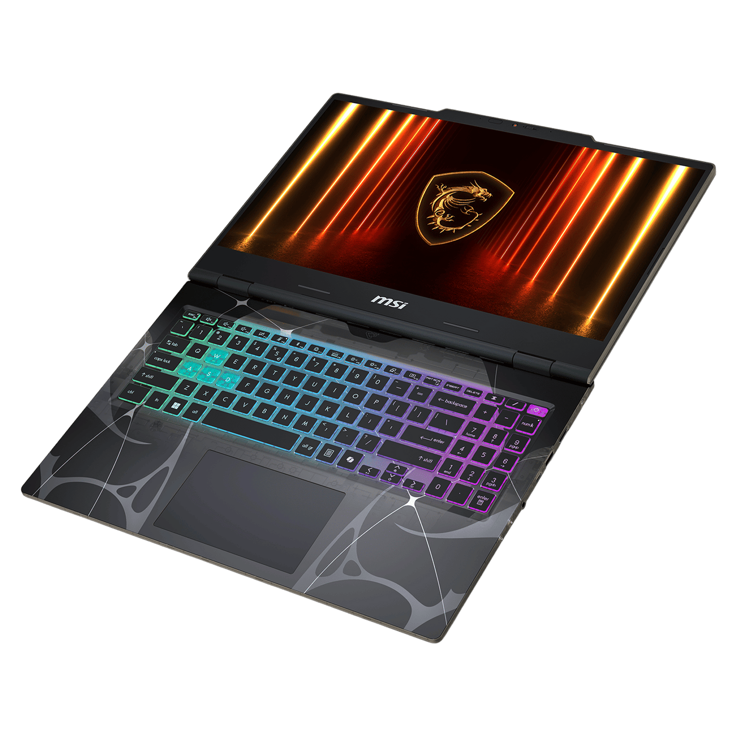 MSI Cyborg 15 B2RWFKG-246IN Intel Core 7 Gaming Laptop (16GB, 1TB SSD, Windows 11 Home, 8GB Graphics, 15.6 inch 144 Hz Full HD Display, NVIDIA GeForce RTX 5060, MS Office Home 2024, Translucent Black, 1.95 KG)