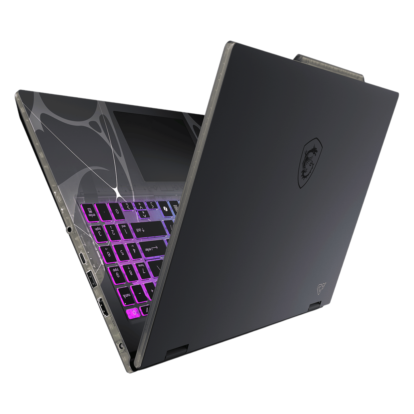 MSI Cyborg 15 B2RWFKG-246IN Intel Core 7 Gaming Laptop (16GB, 1TB SSD, Windows 11 Home, 8GB Graphics, 15.6 inch 144 Hz Full HD Display, NVIDIA GeForce RTX 5060, MS Office Home 2024, Translucent Black, 1.95 KG)