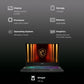 MSI Cyborg 15 B2RWFKG-246IN Intel Core 7 Gaming Laptop (16GB, 1TB SSD, Windows 11 Home, 8GB Graphics, 15.6 inch 144 Hz Full HD Display, NVIDIA GeForce RTX 5060, MS Office Home 2024, Translucent Black, 1.95 KG)