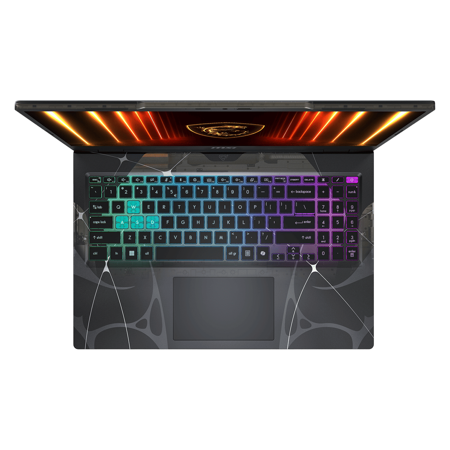 MSI Cyborg 15 B2RWFKG-246IN Intel Core 7 Gaming Laptop (16GB, 1TB SSD, Windows 11 Home, 8GB Graphics, 15.6 inch 144 Hz Full HD Display, NVIDIA GeForce RTX 5060, MS Office Home 2024, Translucent Black, 1.95 KG)