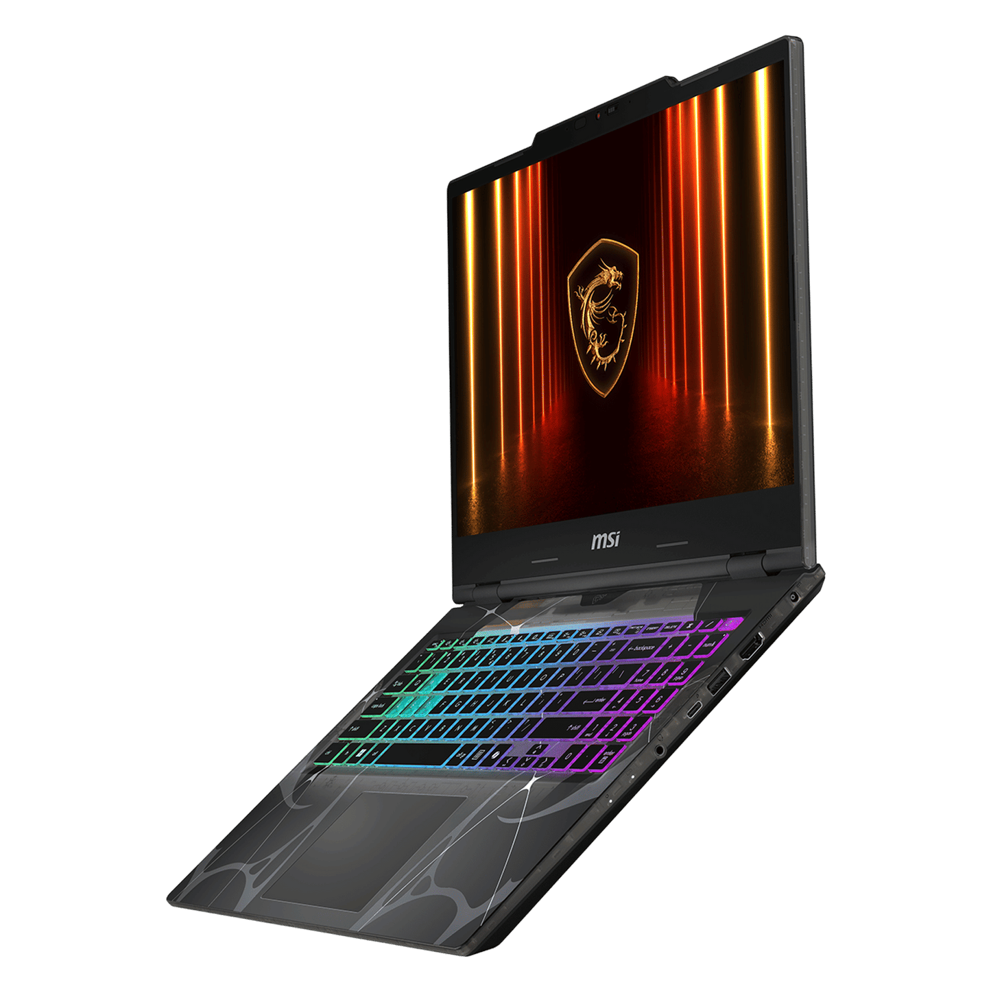 MSI Cyborg 15 B2RWEKG-247IN Intel Core 7 Gaming Laptop (16GB, 1TB SSD, Windows 11 Home, 8GB Graphics, 15.6 inch 144 Hz Full HD Display, NVIDIA GeForce RTX 5050, MS Office Home 2024, Translucent Black, 1.95 KG)