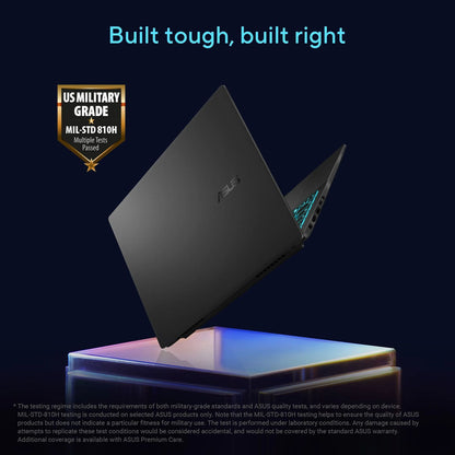 ASUS V16 V3607VU-RP550WS Intel Core 5 Gaming Laptop (16GB, 512GB SSD, Windows 11 Home, 6GB Graphics, 16 inch 144 Hz WUXGA IPS Display, NVIDIA GeForce RTX 4050, MS Office Home 2024, Black, 1.95 KG)