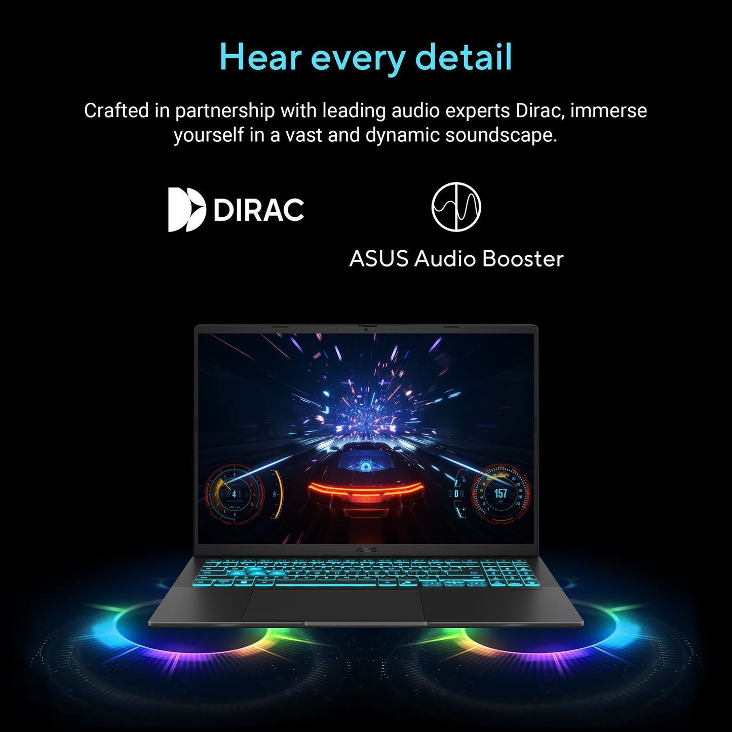 ASUS V16 V3607VH-RP037WS Intel Core 5 Gaming Laptop (16GB, 512GB SSD, Windows 11 Home, 8GB Graphics, 16 inch 144 Hz WUXGA Display, NVIDIA GeForce RTX 5050, MS Office Home 2024, Black, 1.95 KG)