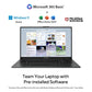 ASUS Vivobook Go 15 E1504FA-NJ5542WS AMD Ryzen 5 Thin & Light Laptop (16GB, 512GB SSD, Windows 11 Home, 15.6 inch Full HD Display, MS Office Home 2024, Mixed Black, 1.63 KG)