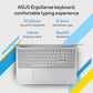 ASUS Vivobook 15 X1504VA-NJ2324WS Intel Core i3 13th Gen Thin & Light Laptop (16GB, 512GB SSD, Windows 11 Home, 15.6 inch Full HD Display, MS Office Home 2024, Cool Silver, 1.70 KG)
