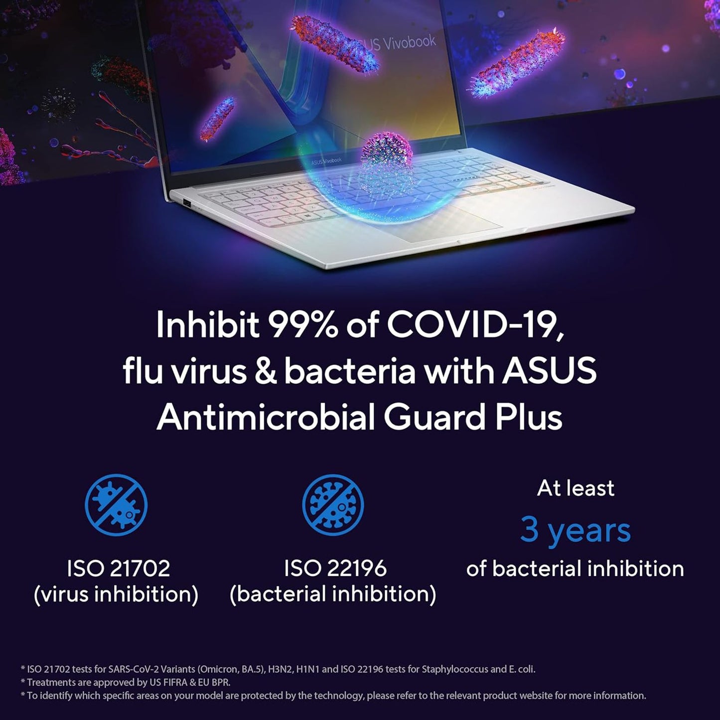 ASUS Vivobook 15 X1504VA-NJ2324WS Intel Core i3 13th Gen Thin & Light Laptop (16GB, 512GB SSD, Windows 11 Home, 15.6 inch Full HD Display, MS Office Home 2024, Cool Silver, 1.70 KG)